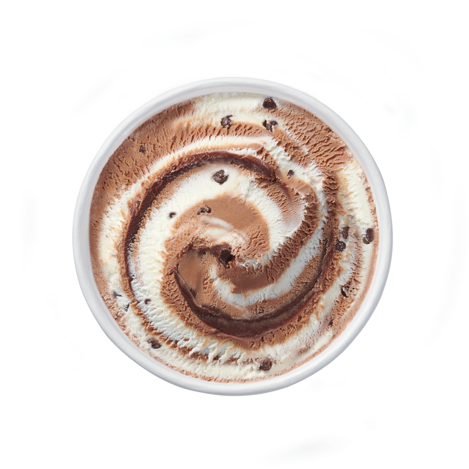 LAYERS Mint Chocolate Chip Ice Cream